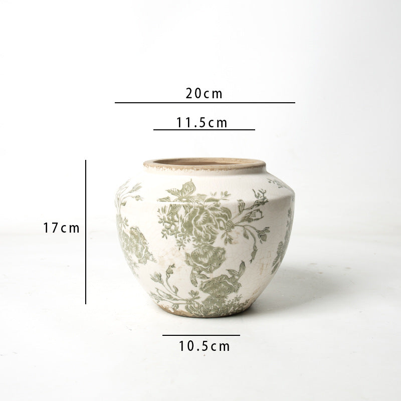 Decorative flower pot