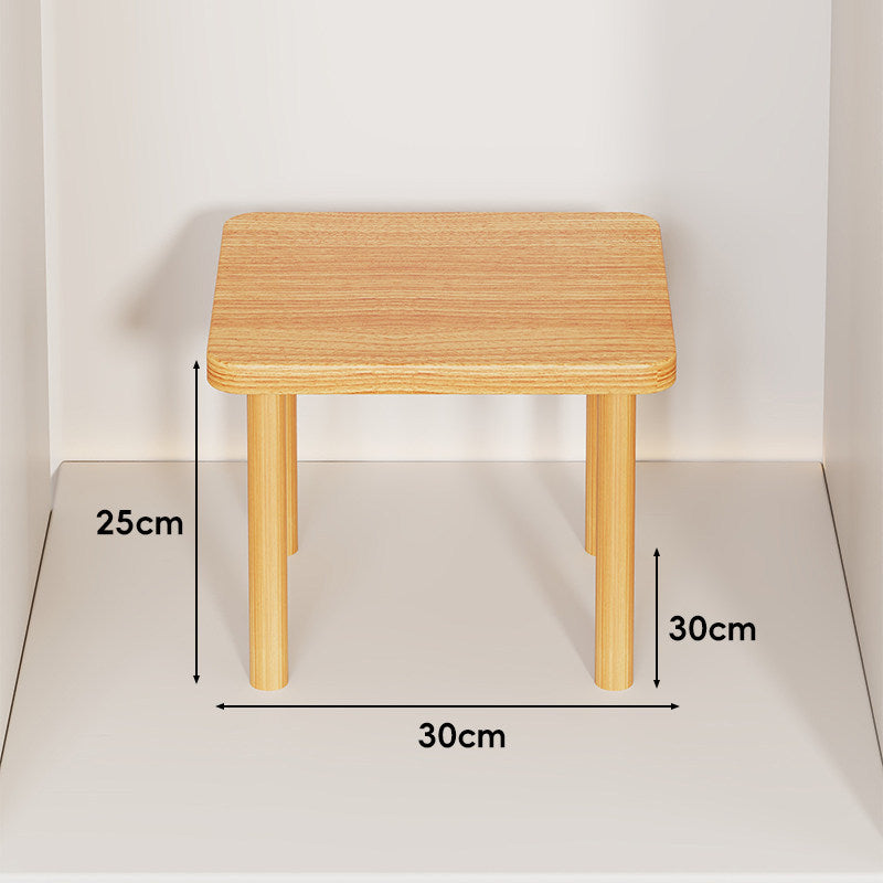 Adjustable Multi-Height Wooden Monitor Riser and Desktop Shelf