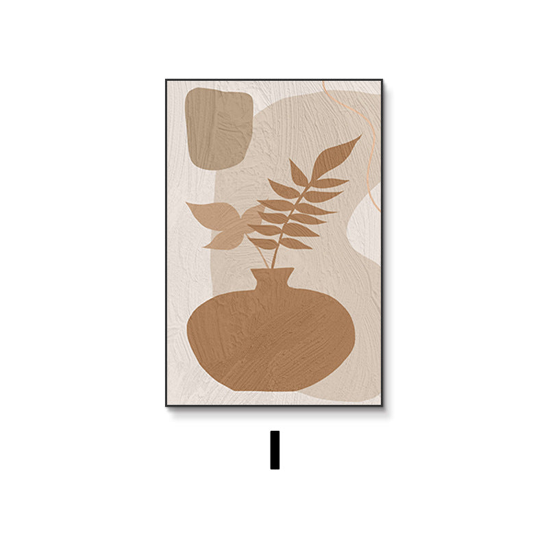 Floral Abstract Textured Wall Art