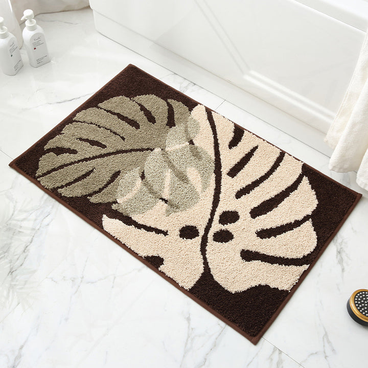 Leaf Pattern Area Rug for Home Decor