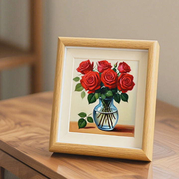 Decorative Floral Wall Art Frame