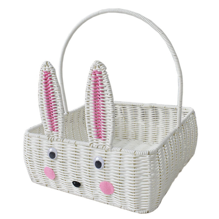 Bunny-Shaped Decorative Storage Basket