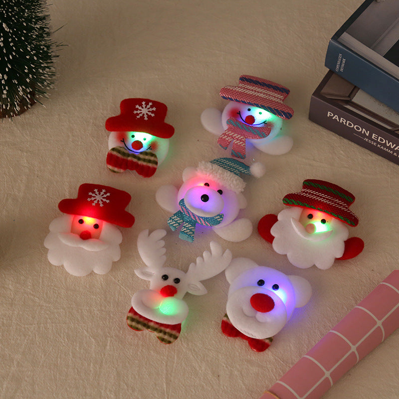 Christmas hair accessories with LED lights
