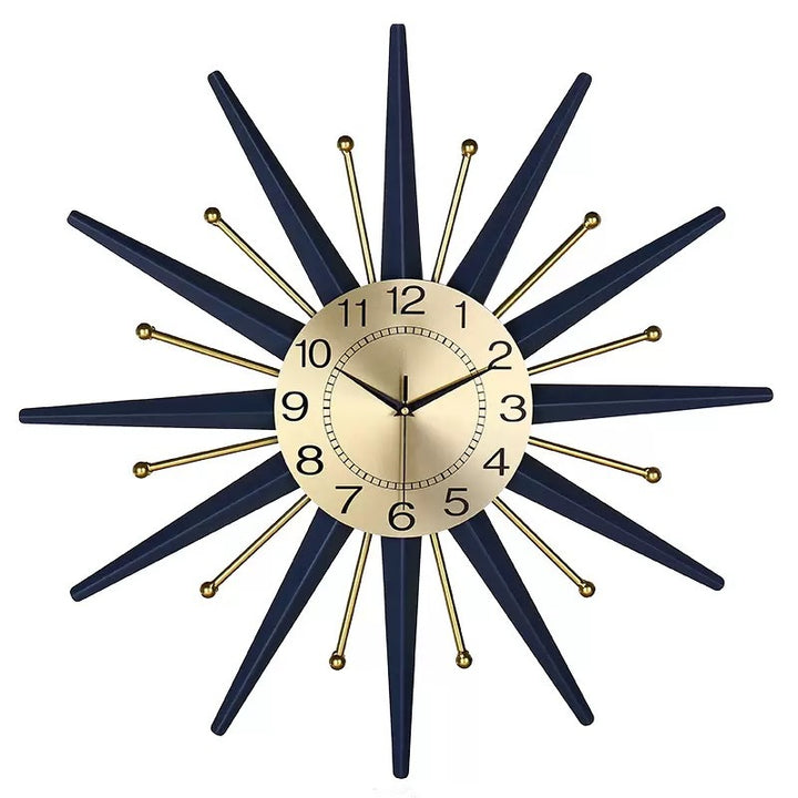Retro Starburst Wall Clock