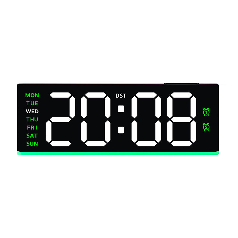 Digital Alarm Clock with Multifunctional Display