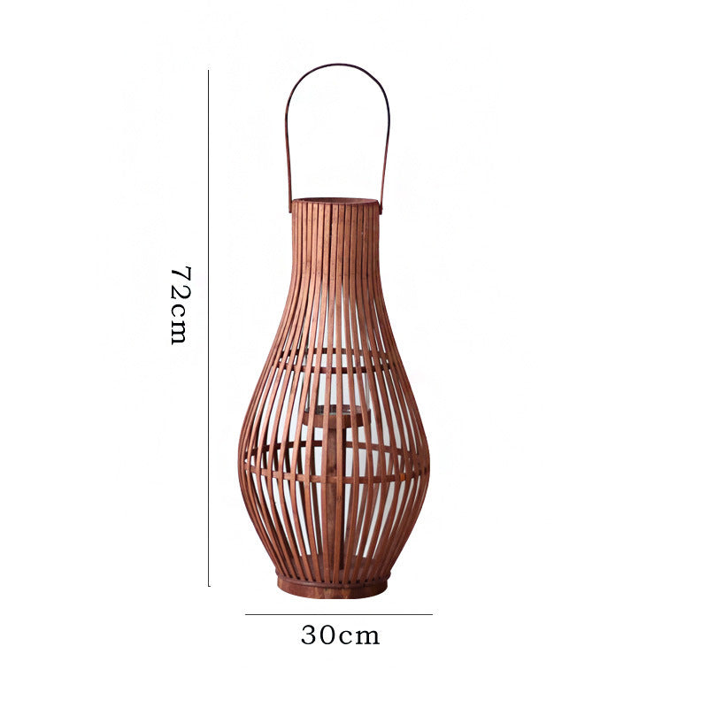 Elegant Rattan Lantern