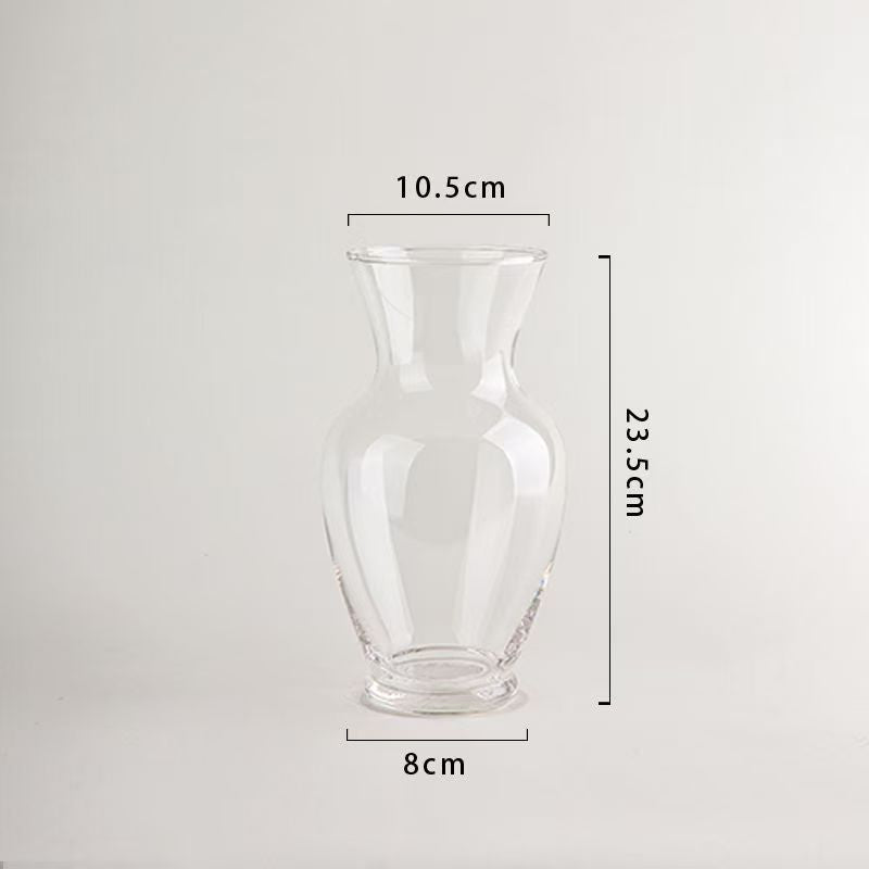 Elegant Glass Flower Vase