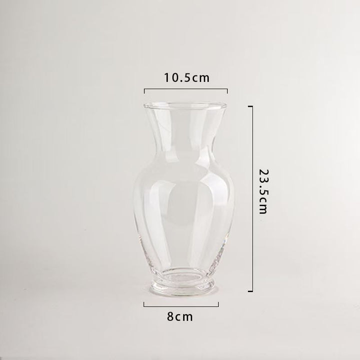 Elegant Glass Flower Vase