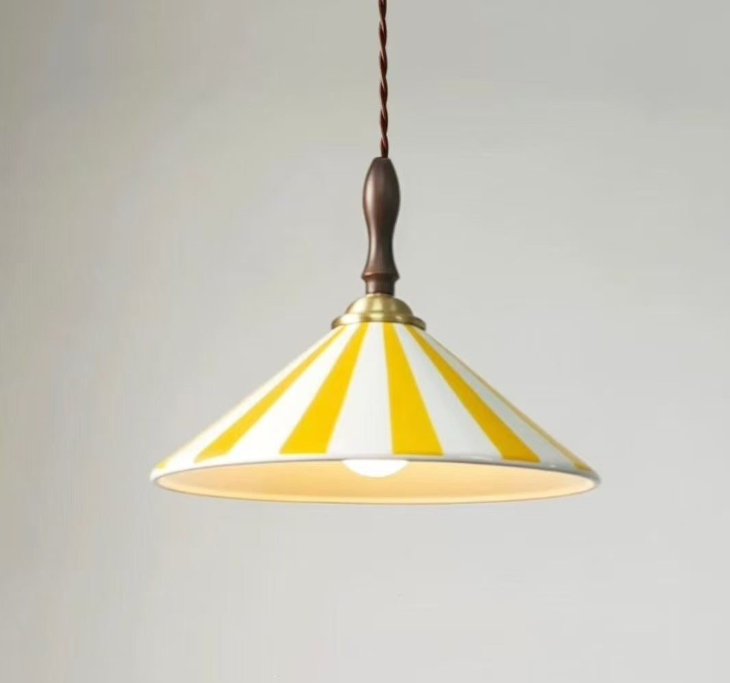Vintage Circus-Style Pendant Lamp