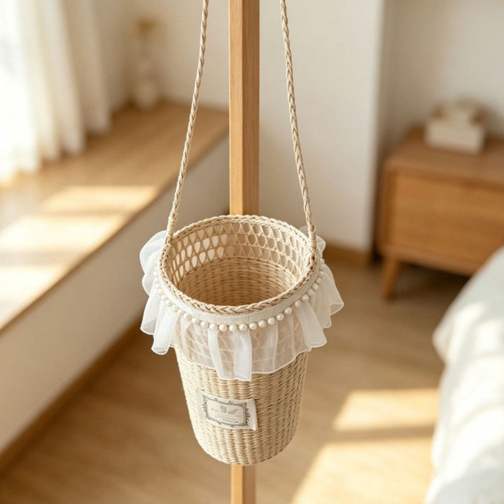 Decorative Woven Wall Planter
