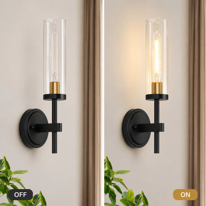 Wall-mounted elegant wall lamp