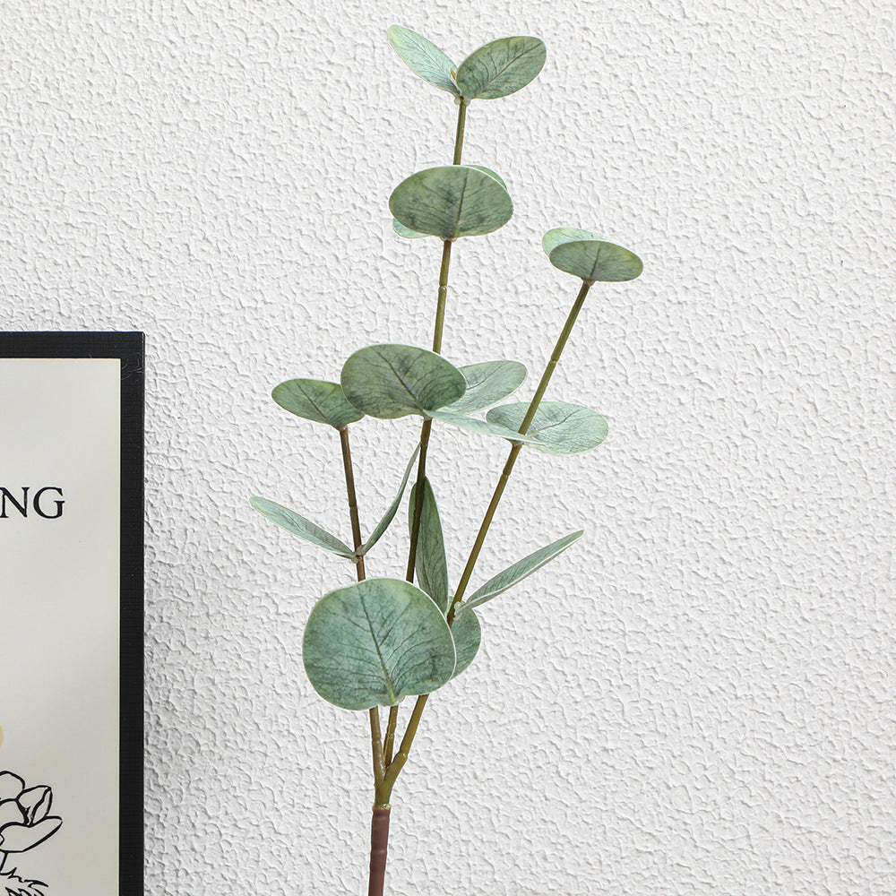 Artificial plant with elegant eucalyptus leaves