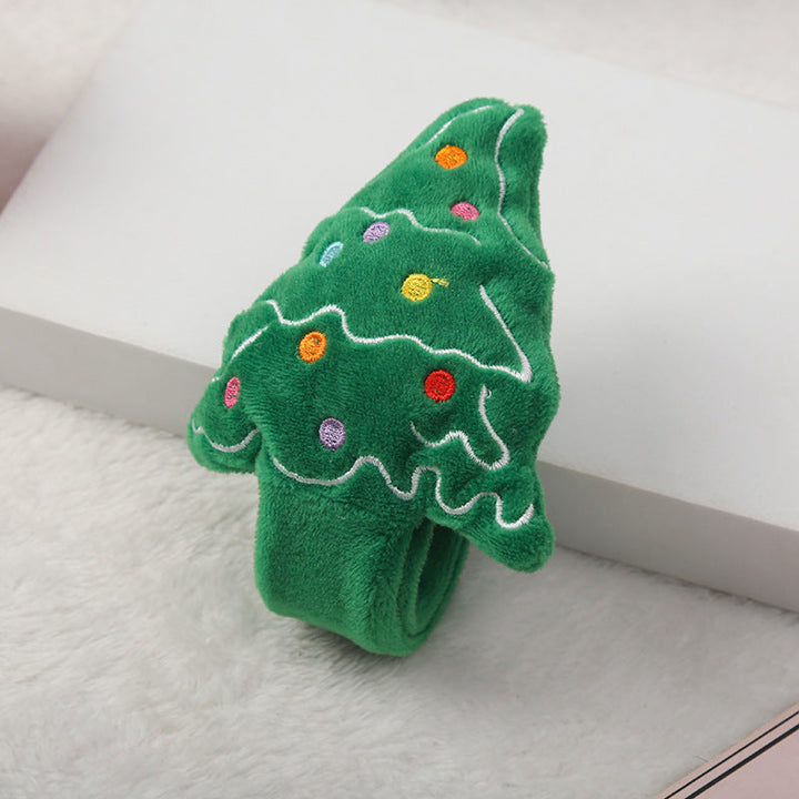 Creative Christmas wristband with snowman design