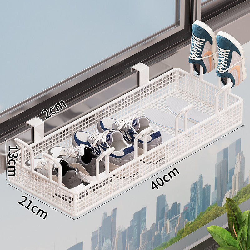 Adjustable Shoe Organizer for the Door