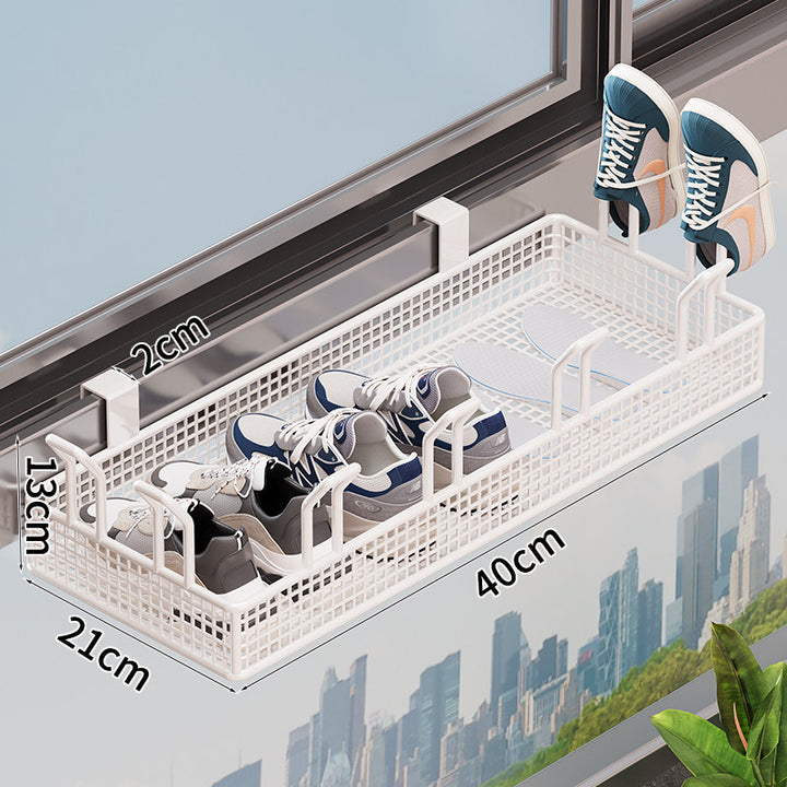 Adjustable Shoe Organizer for the Door