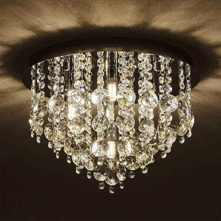 Crystal Drop Ceiling Light