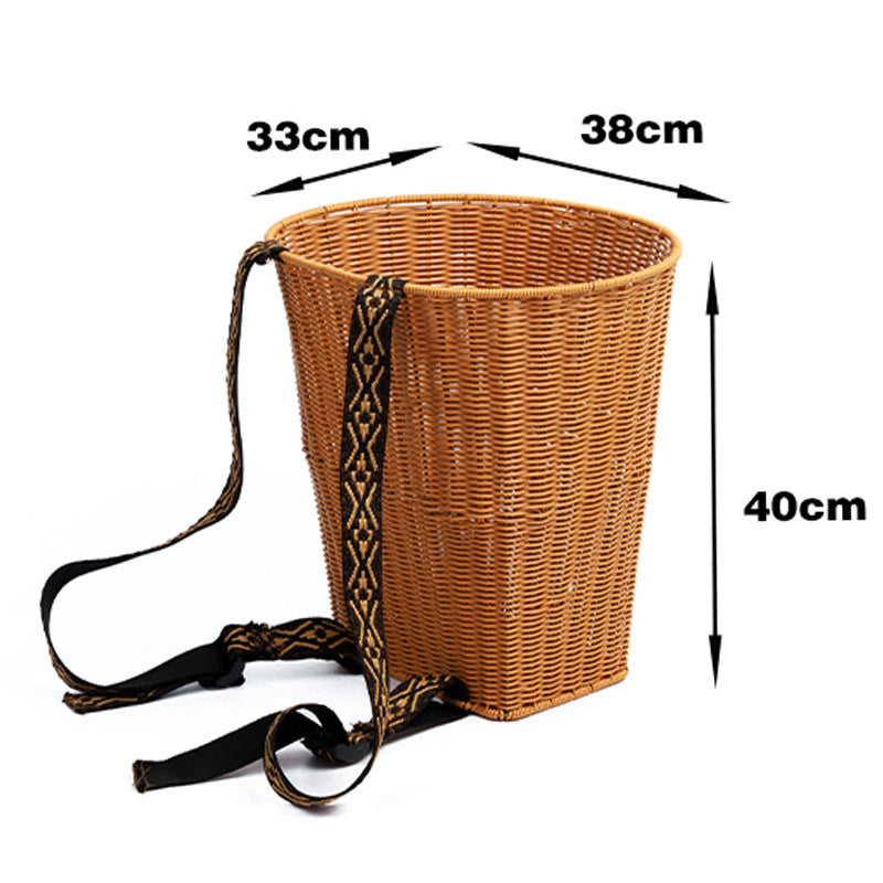 Woven Rattan Basket