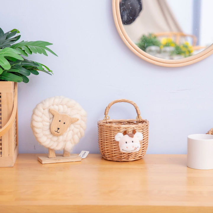 Decorative Handwoven Wall Basket