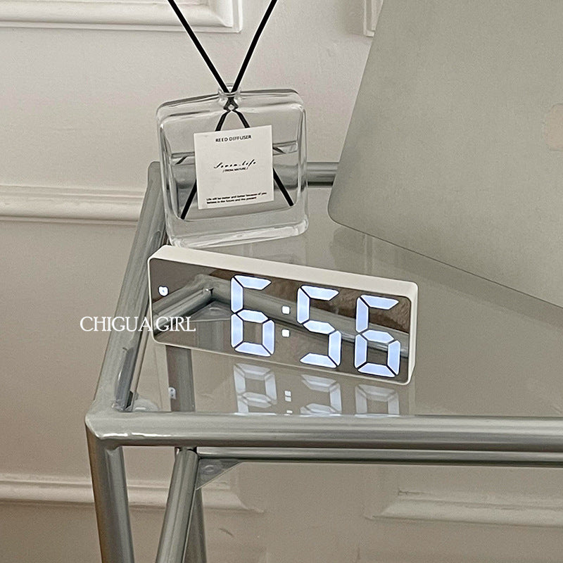Digital Desk Clock with Adjustable Brightness