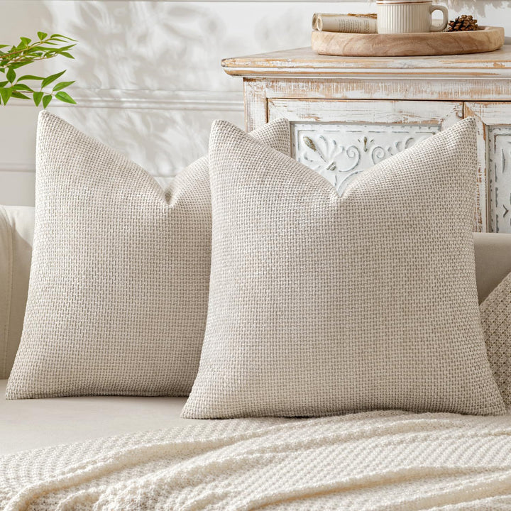 Textured Woven Pillow