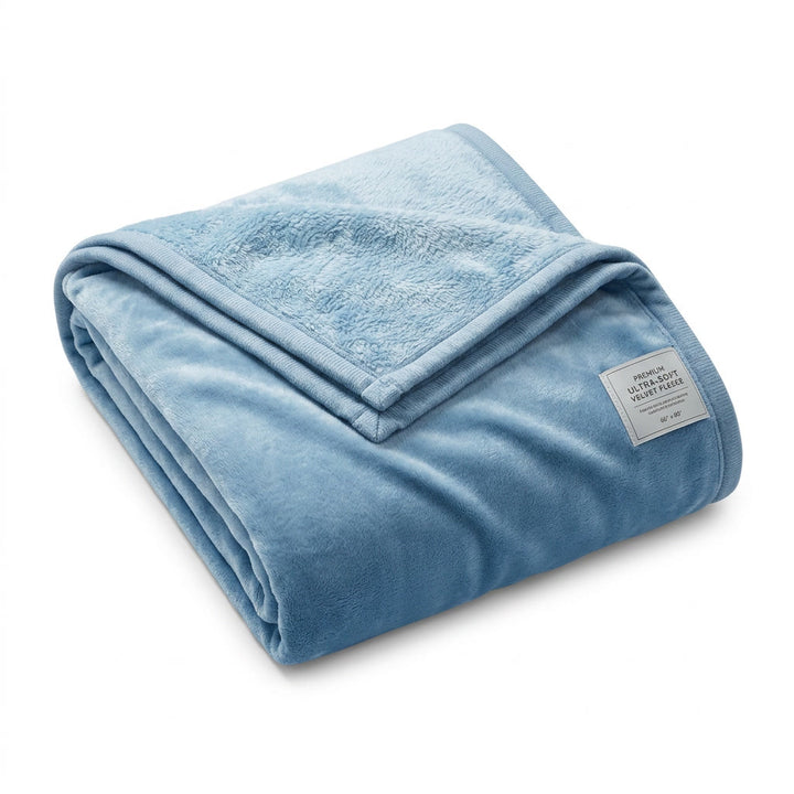 Ultra-Soft Microfiber Plush Blanket