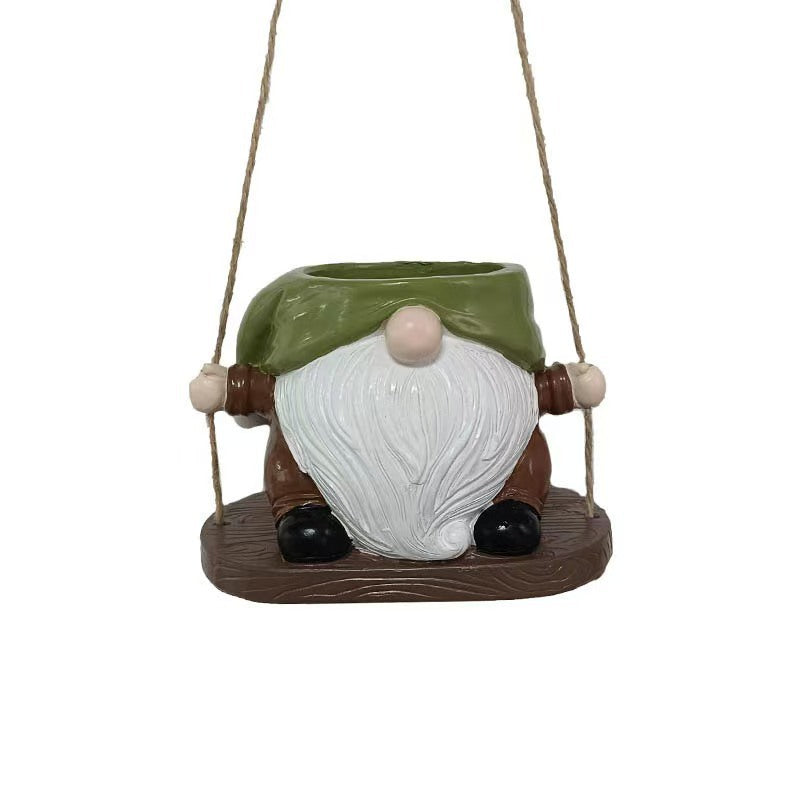 Playful Gnome Planter