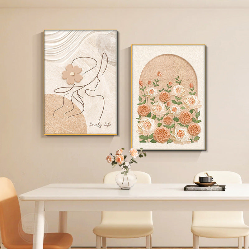 Elegant Framed Decorative Portrait