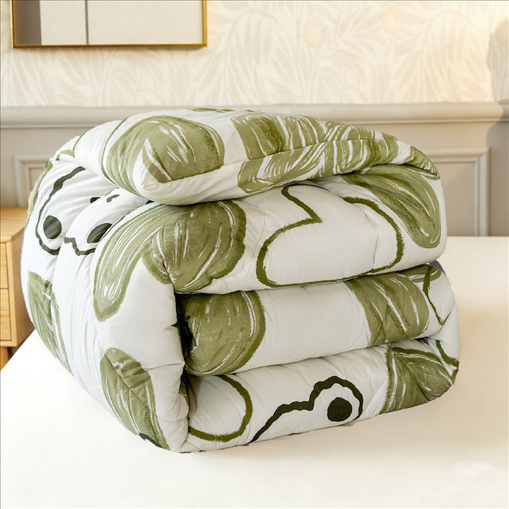 Playful Cartoon-Themed Quilted Comforter