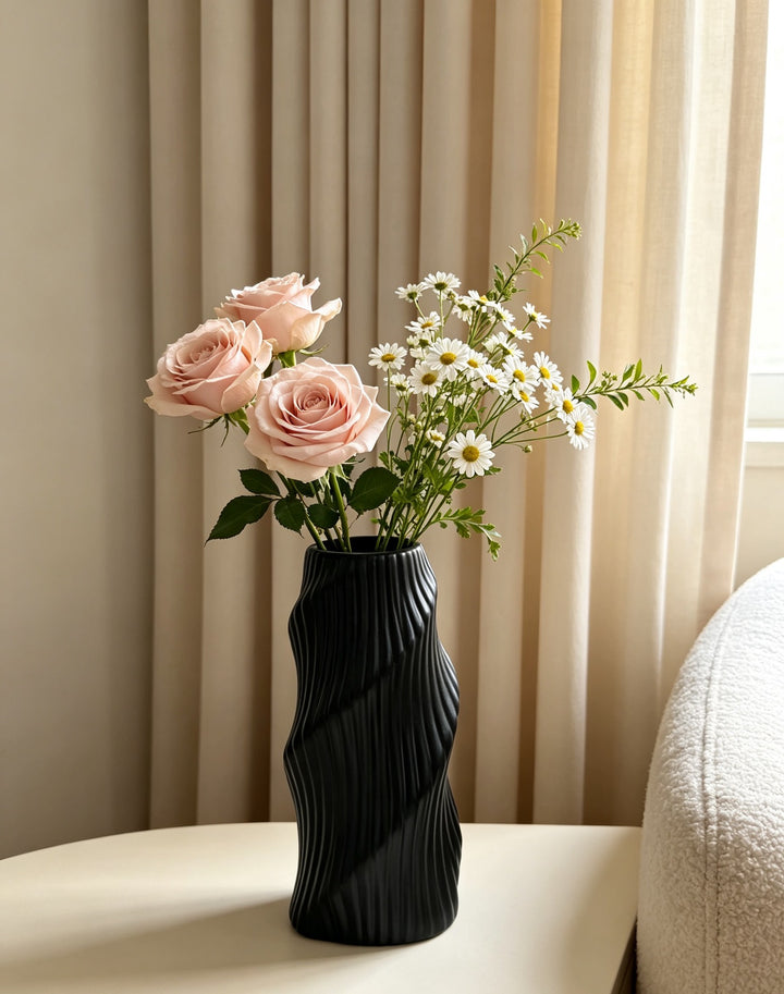 Abstract Textured Decorative Vase