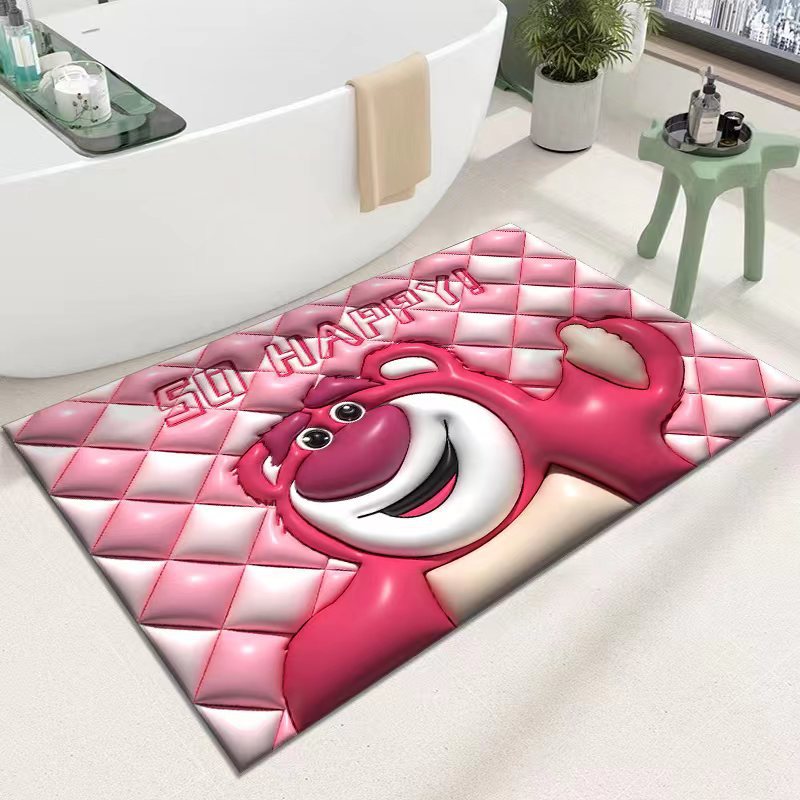 Cute Cartoon Cat Shape Bath Mat