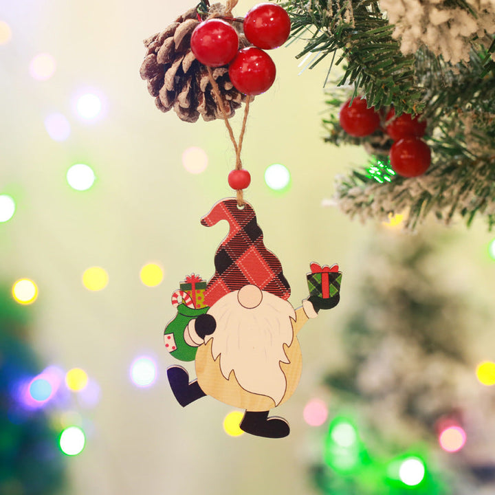 Decorative Christmas gnome pendant