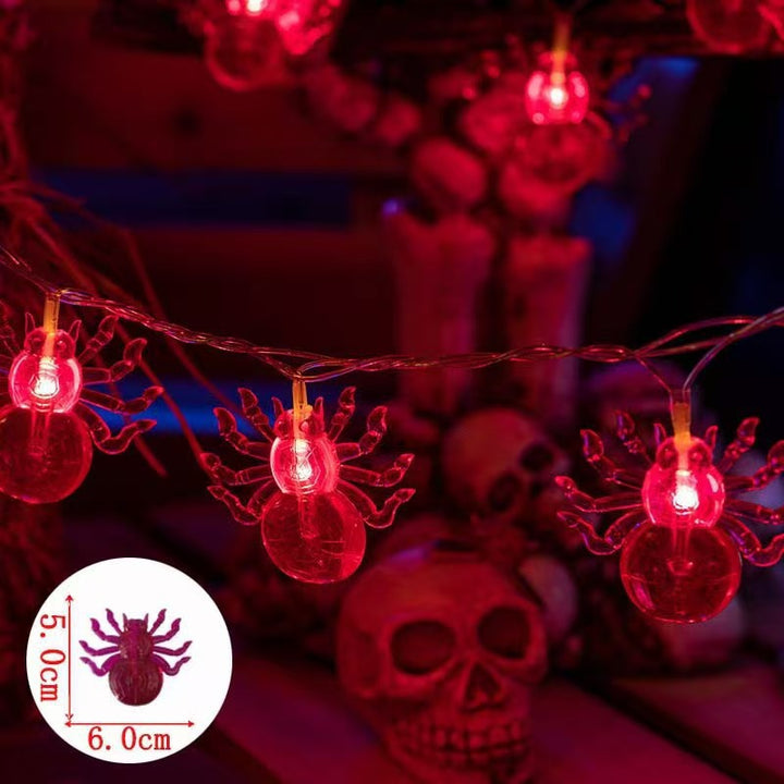 Decorative Halloween LED Pumpkin Ghost Bat String Lights