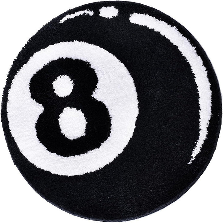 Fun Pool Table Theme Area Rug for Home