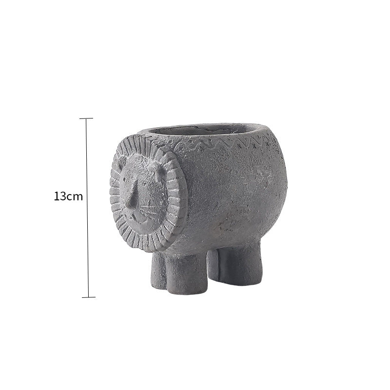 Decorative flower pot