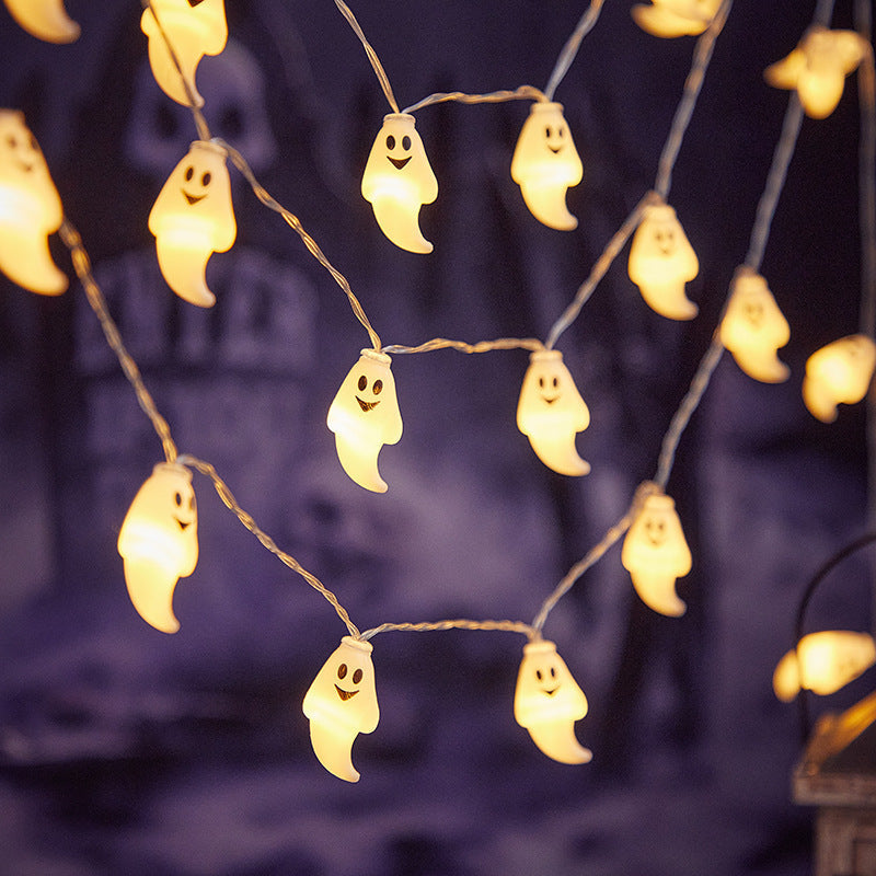 Playful LED Spooky String Lights