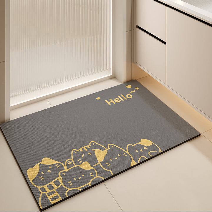 Home Decorative Welcome Mat for Home Entryway