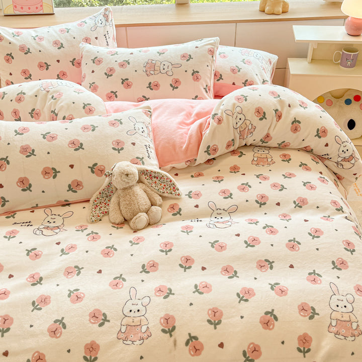 Decorative Boucle Blanket
