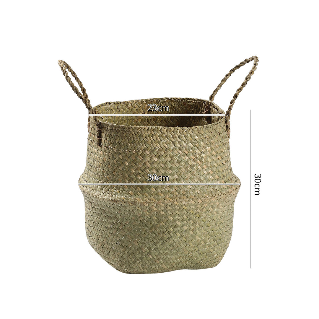 Handcrafted Woven Storage Bucket