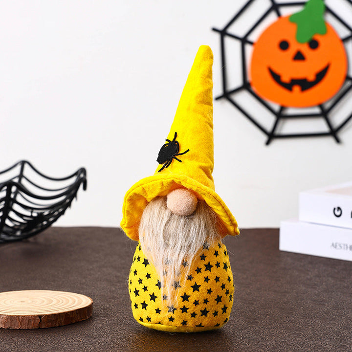 Decorative Halloween Gnome Figure