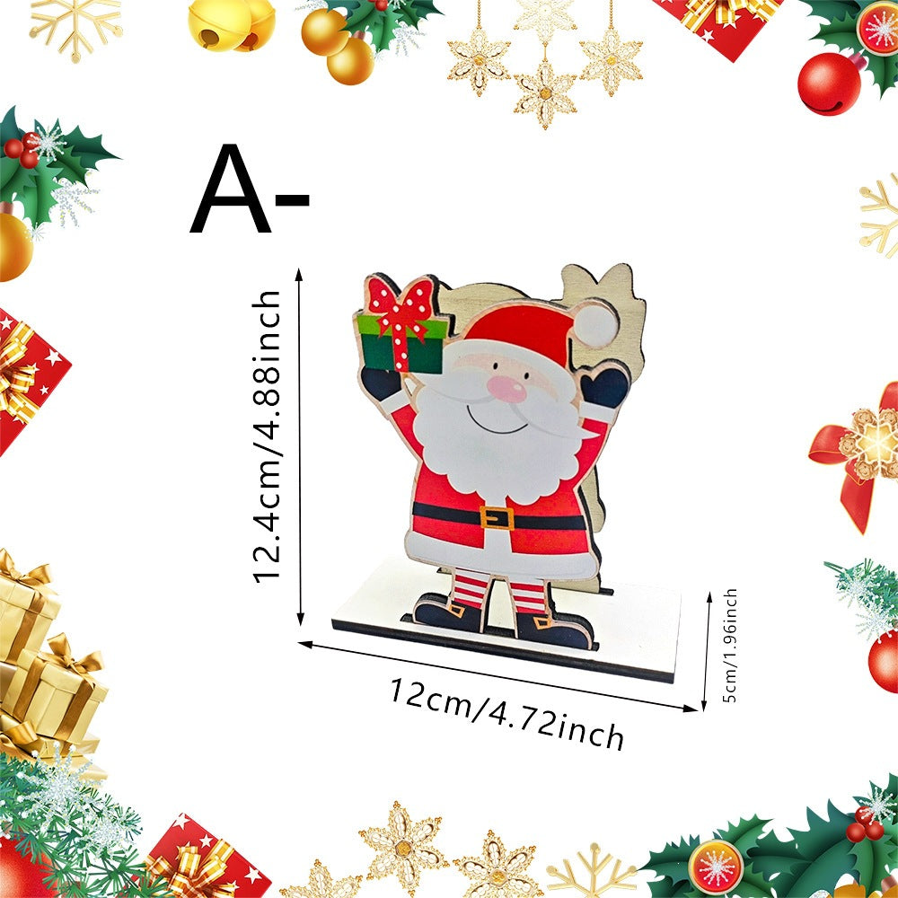 Christmas decoration with gingerbread house motifs