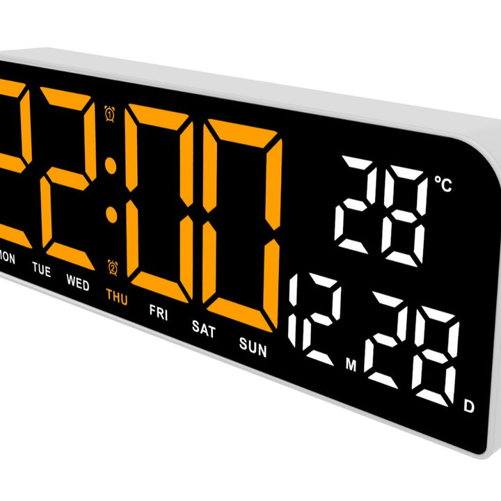 Digital Multifunctional Alarm Clock with Temperature Display