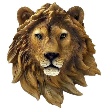 Wall decoration in animal head shape