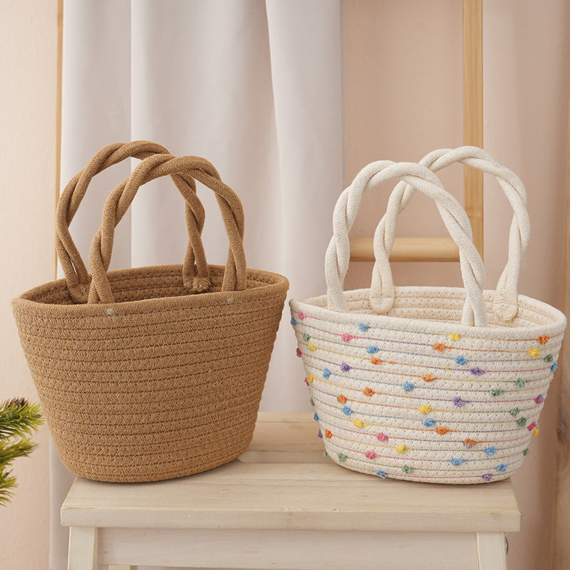 Handmade wicker bag