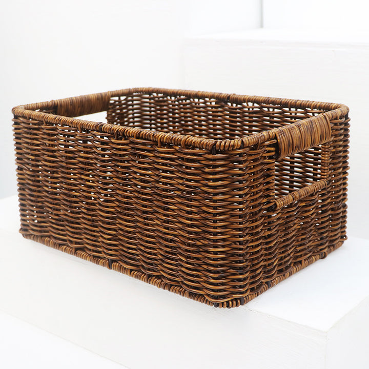 Handwoven storage basket