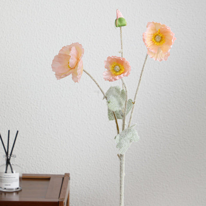 Decorative Art Poppy Bouquet