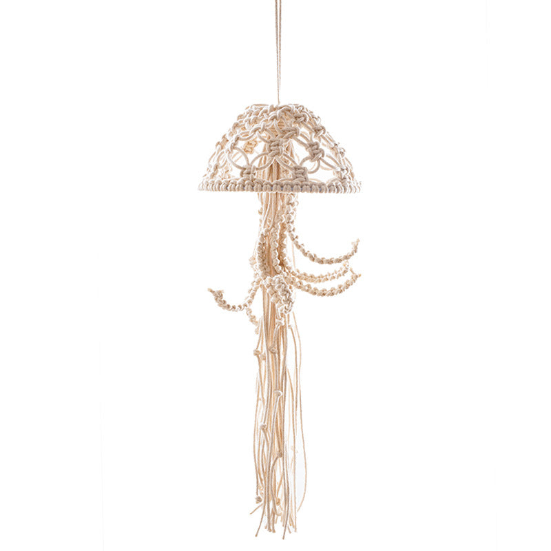 Decorative Macramé Jellyfish Wall Art