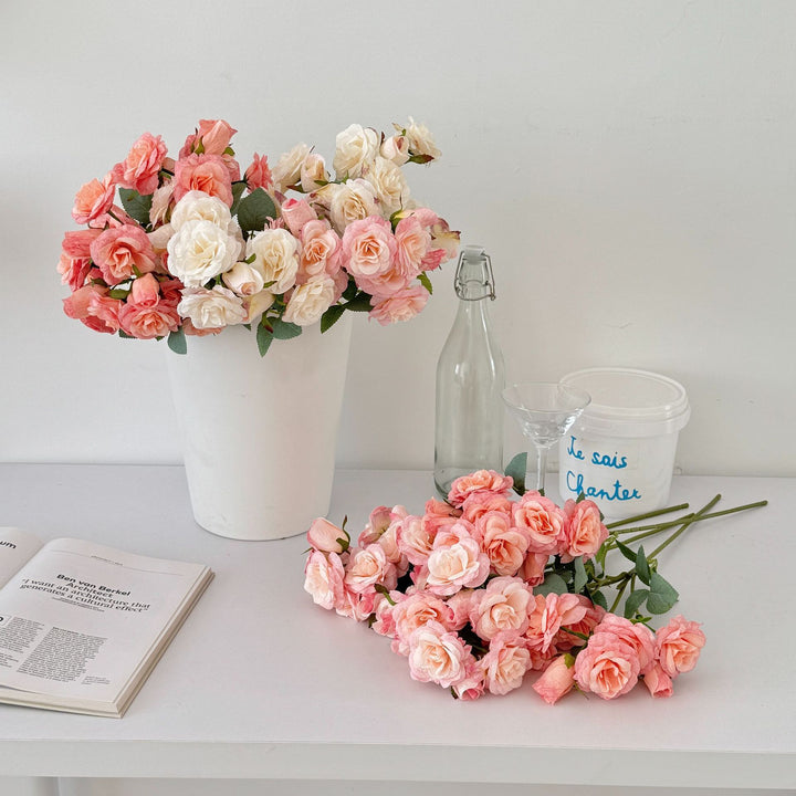 Luxe Faux Floral Rose Bouquet