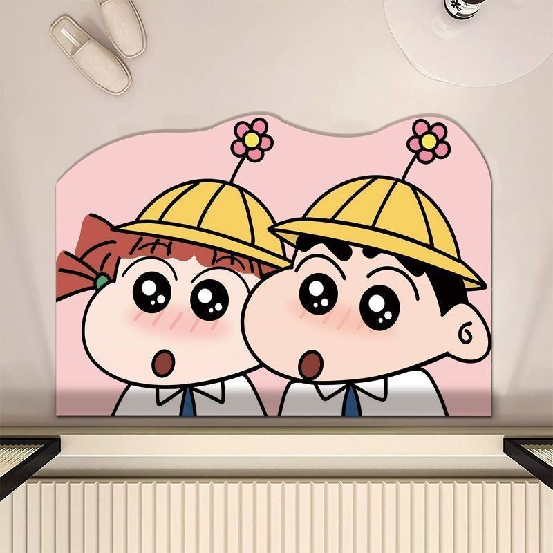 Playful Cartoon-Themed Floor Mat