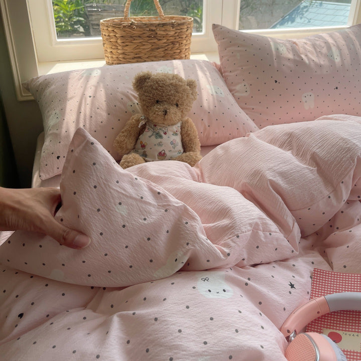 Playful Cartoon-Themed Bedding Set