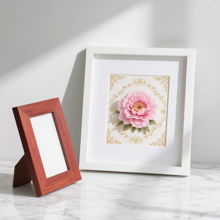 Floral Art Picture Frame